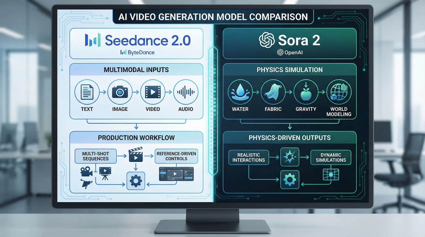 Seedance 2 vs Sora 2: 2026 İçin Kesin Yapay Zeka Video Oluşturma Karşılaştırması