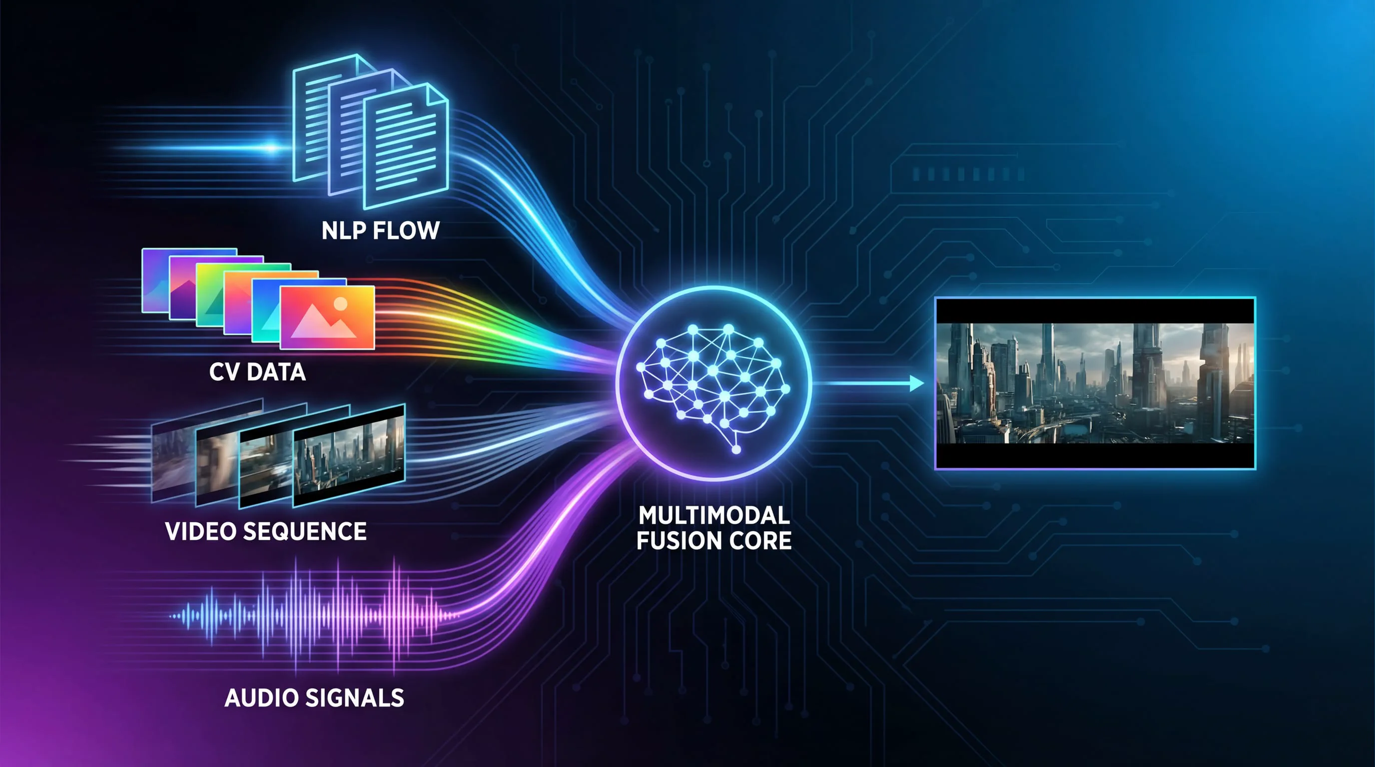 Arquitetura de IA Multimodal